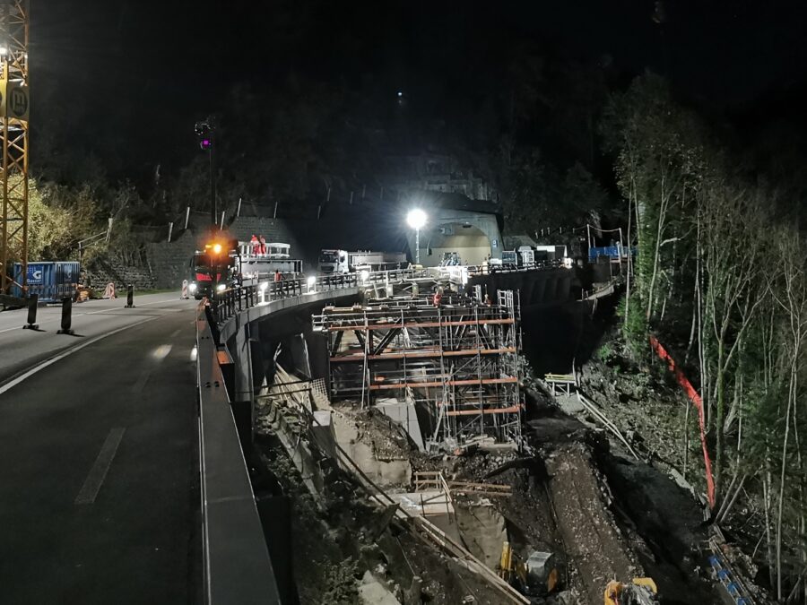 A4 Axenstrasse, nächtliche Sperrung