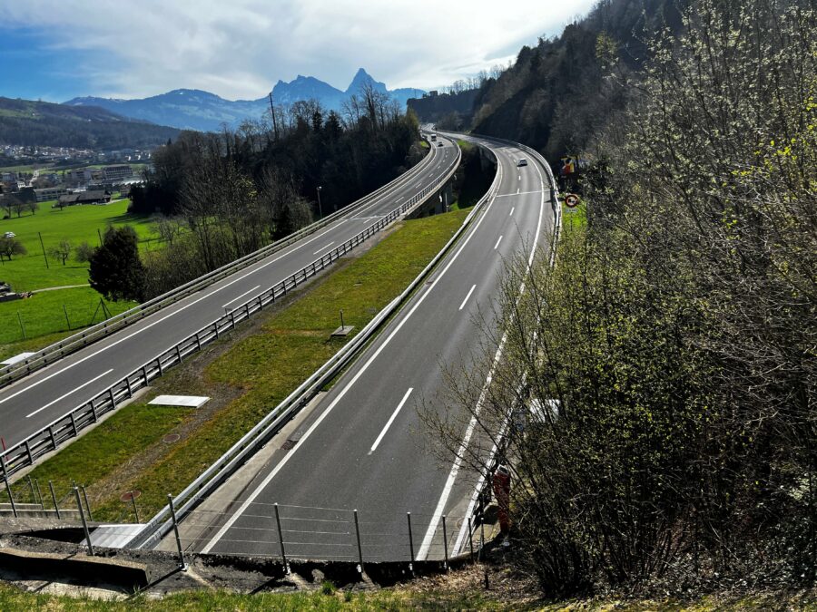 A4 Küssnacht - Brunnen; Unterhalts- und Reinigungsarbeiten